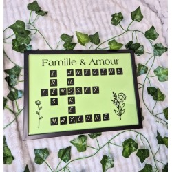 Cadre de naissance rectangle