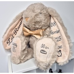 Doudou lapin de naissance