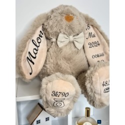 Doudou lapin de naissance
