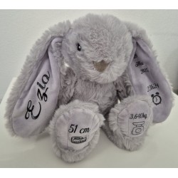 Doudou lapin de naissance