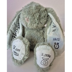 Doudou lapin de naissance