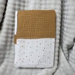 Protège carnet de santé marron