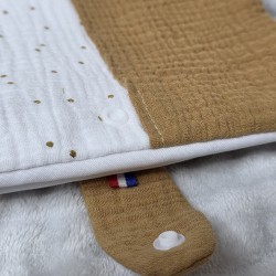 Protège carnet de santé marron