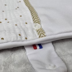 Protège carnet de santé blanc