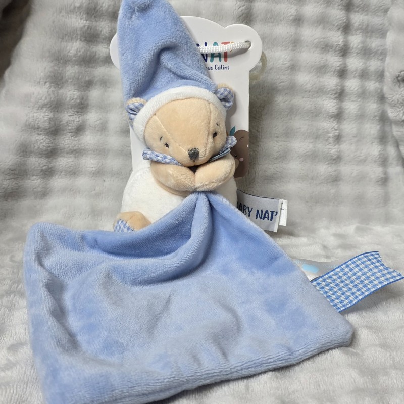 Doudou bleu