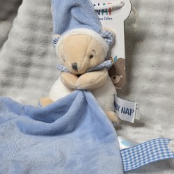 Doudou bleu